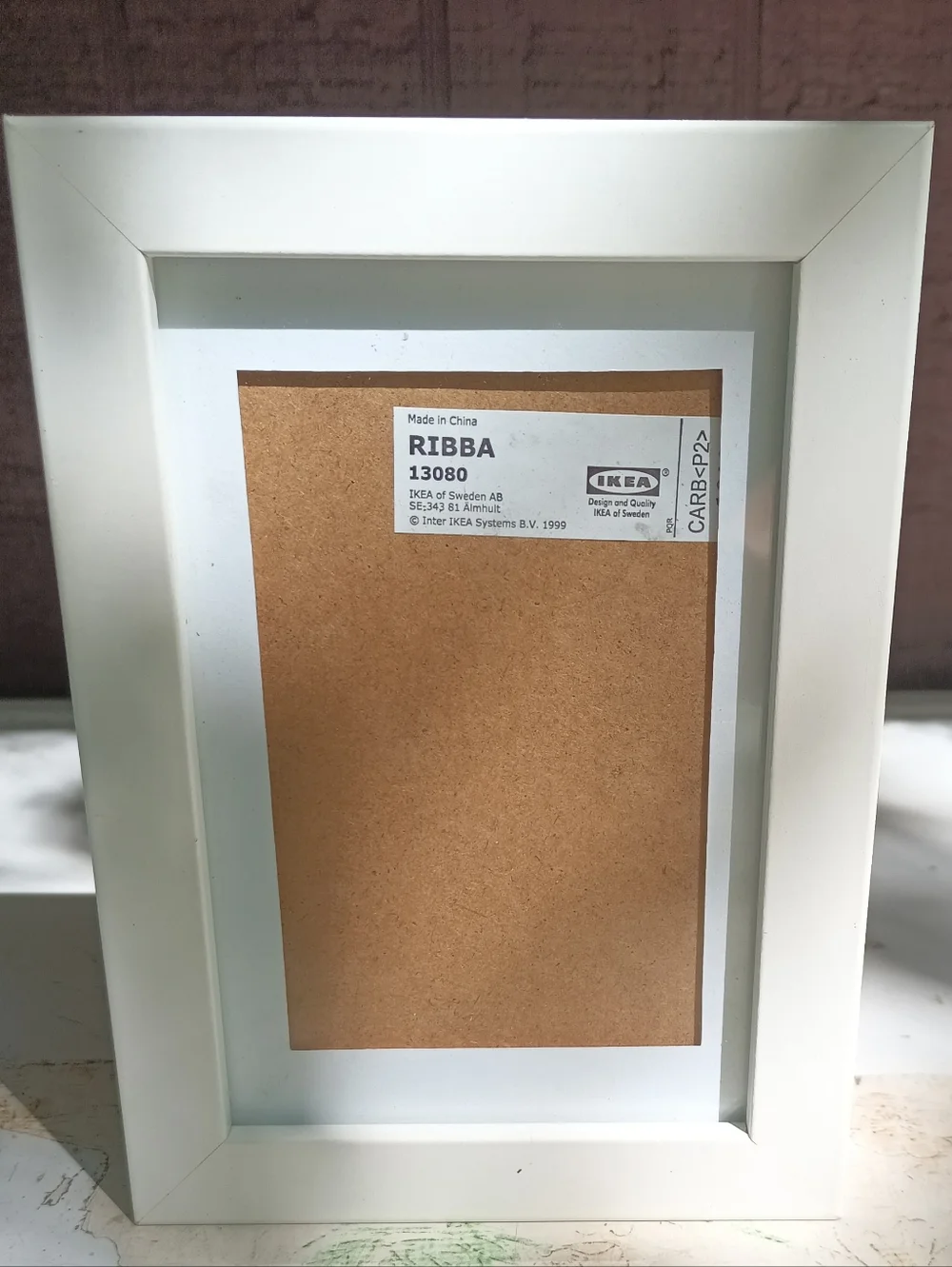 IKEA Ribba White Picture Frame 13080